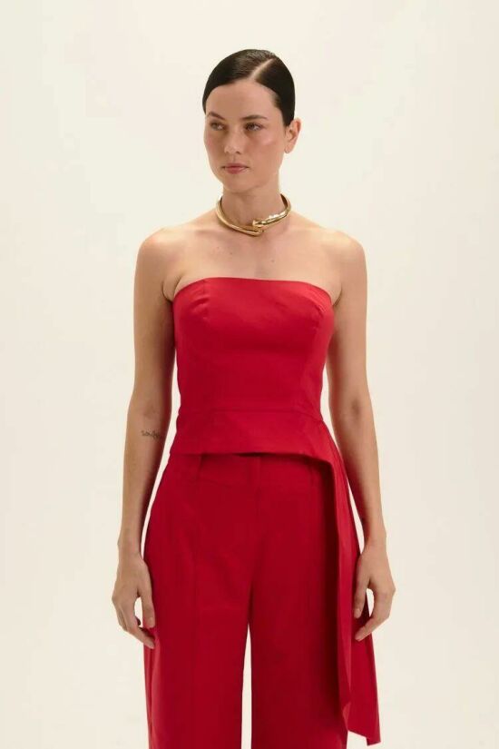 Imagem de Corselet Natali Vermelho Bolero Le Blog